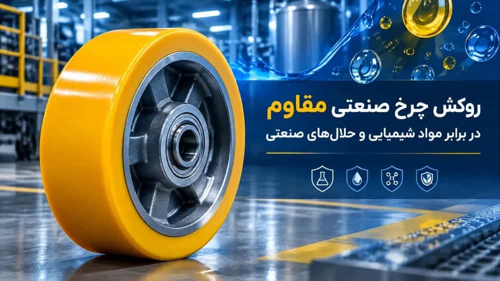 طلاء العجلات الصناعية مقاوم للمواد الكيميائية والمذيبات الصناعية